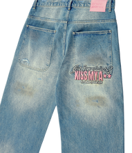 Load image into Gallery viewer, Double-Knee Denim Jeans
