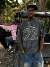 Load image into Gallery viewer, Star Camo Reflective Football Jersey