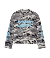 Load image into Gallery viewer, Star Camo Waffle Long Sleeve