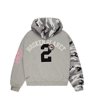 Load image into Gallery viewer, Deconstructed Snow Camo Zip-up