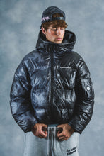 Load image into Gallery viewer, Heat-Reactive Star Camo Puffer Jacket
