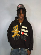 Load image into Gallery viewer, Live Laugh Love Zip-up Hoodie
