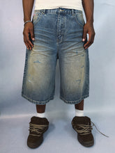 Load image into Gallery viewer, Distressed Denim Shorts
