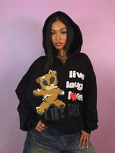 Load image into Gallery viewer, Live Laugh Love Zip-up Hoodie
