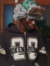 Load image into Gallery viewer, Reflective Star Camo Trapper Hat
