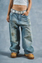 Load image into Gallery viewer, Double-Knee Denim Jeans
